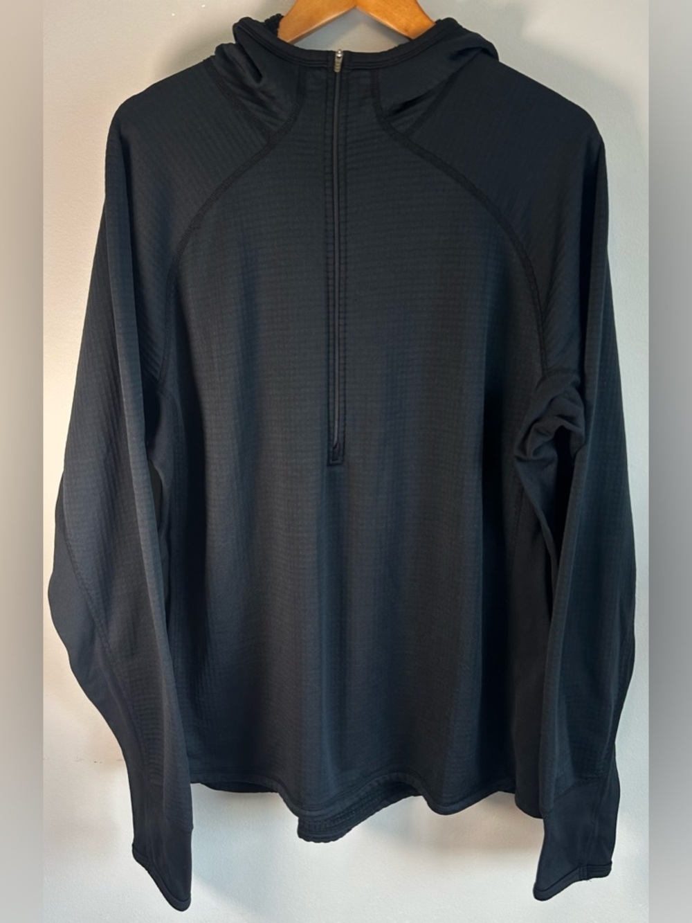 Mountain Equipment Co-op Mens Pullover Sweater 1/2 Zip Size XXL Polartec Waffle